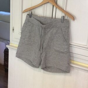 L.L. Bean Gray Athletic Shorts with Elastic Waistband
